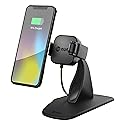 HandStands Numi Air Dock Plus Combo Pack - Wireless Car Phone Mount and Phone Charger with Sticky Pad - 10-Watt Fast Charger - Car Vent Phone Mount