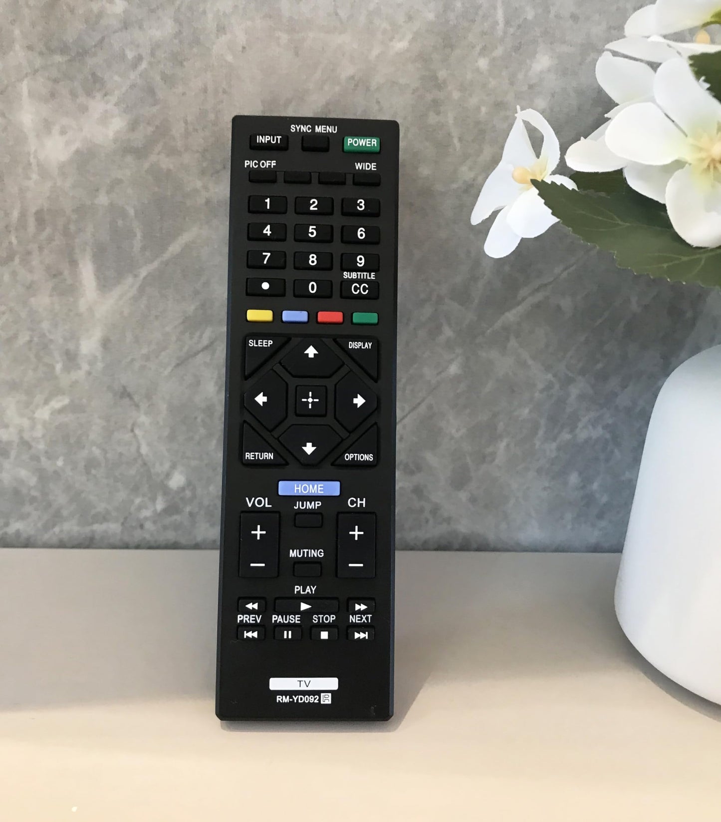 Universal Replacement Remote Control for Sony Bravia Smart TV KDL-48R470B KDL-32R300B KDL-40R350B KDL-40R380B KDL-40R450A KDL-50R450A KDL-32R400A