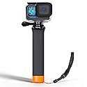 Suptig Upgraded Floating Hand Grip Compatible for Gopro Hero 13, Hero 12, 11, 10, 9, 8, 7, 6, 5, 4 Hero Session Gopro Max, Fusion DJI Action 6, 5