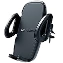 Mongoora Air Vent Car Phone Mount Holder - Locking Cell Phone Car Mount Universal for Any Smartphone, iPhone, Android - Clip On Car Phone Holder