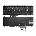 Laptop Replacement Keyboard Compatible for Dell Precision 7530 7540 7730 7740 with Poniter Stick (No Backlit) 00DK60 PK1326J1A01 0266YW US Layout