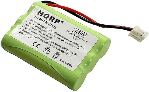 HQRP Cordless Phone Battery Compatible with VTech ia5879, v2656, v2651, v2600 Cordless Telephone