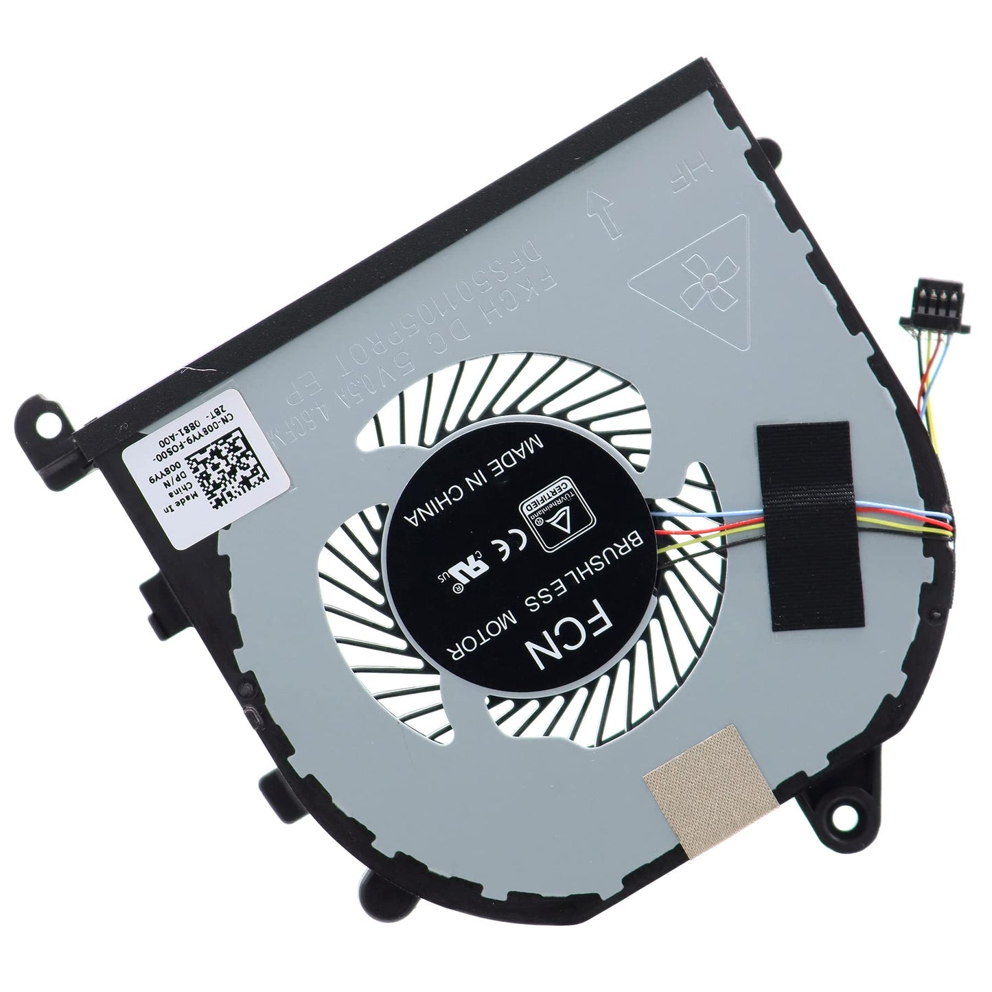 Deal4GO CPU Cooling Fan 08YY9 008YY9 NS75C00-18L25 Replacement for Dell XPS 15 9570 7590 Precision 15 5530 5540
