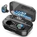 [Xmythorig Ultimate] True Wireless Earbuds Bluetooth 5.0 Headphones, IPX7 Waterproof Earphones for Sports, 160H Playtime w/ 3300mAh Charging Case, 3D