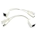 PoE Texas POE-IO-21 | Passive PoE Injector/Splitter Kit with 2.1mm x 5.5mm DC Connector and 10/100 Ethernet - Extend PoE Over Ethernet to DC Devices