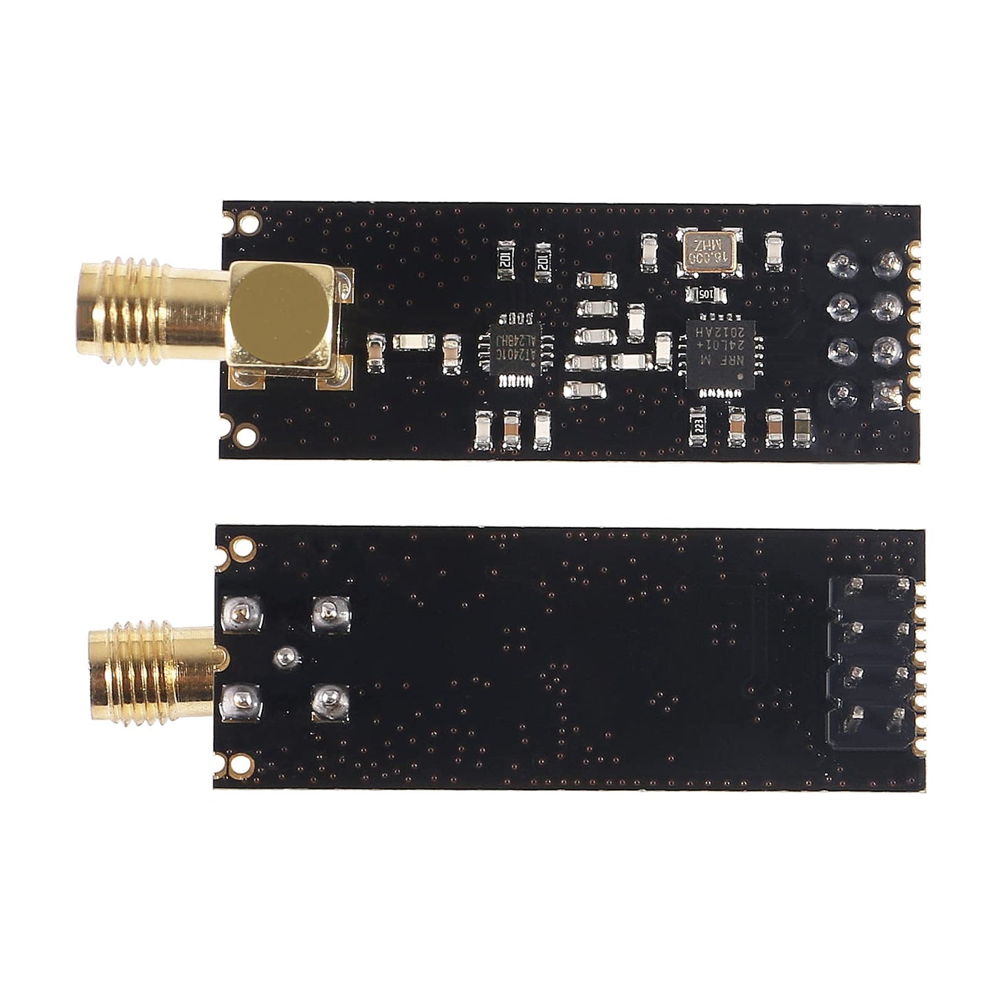 ACEIRMC 5pcs Wireless Transceiver Module 2.4G 1100m NRF24L01+PA+LNA in Antistatic Foam for ArduinoIDE Compatible with Antenna