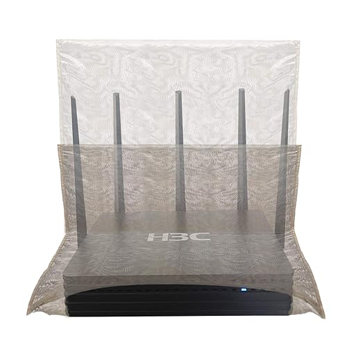 WiFi Router EMF Protection Cover, Radiation Shielding Faraday Cage for Router, 99.999% Blocking, 13.8"x15.7"