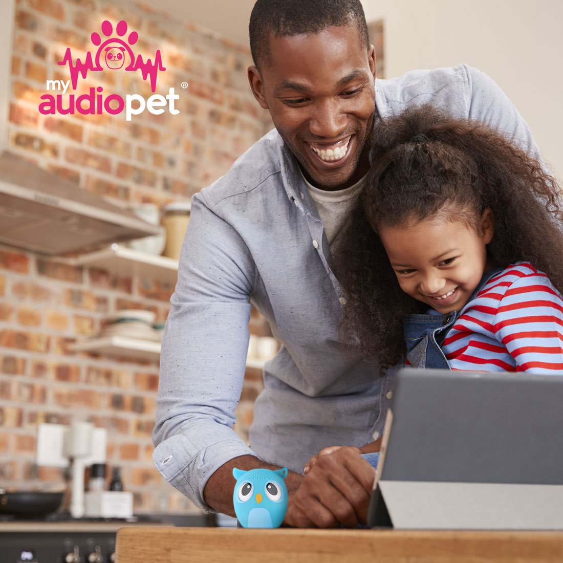 My Audio Pet Mini Bluetooth Animal Wireless Speaker for Kids of All Ages - True Wireless Stereo - Pair with Another TWS Pet for Powerful Rich