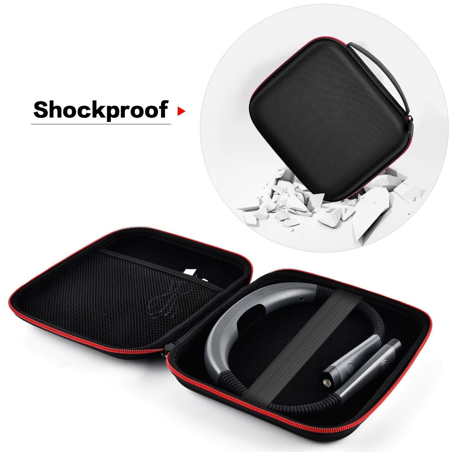 Case Compatible with Glocusent/ for Vekkia/ for LITOM/ for LEDGLE/ for TAKKUI/ for TSINGREE LED Neck Reading Light Book Light for Reading in Bed