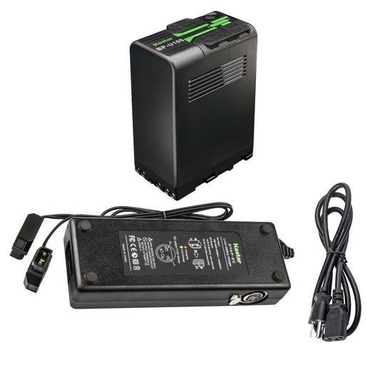 Kastar BP-U100 Battery 1 Pack and Dual D-Tap Charger for Sony HD422, PHU-60K, ILME-FX6, PXW-FS5, PXW-FS5K, PXW-FS5M2, PXW-FS7, PXW-FS7K, PXW-FS7M2