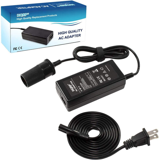 HQRP AC Adapter 110V to 12V 5Amp Converter Compatible with Winegard GM-1518 Carryout Automatic Portable Satellite TV Antenna, P-75 P-20 Koolatron…