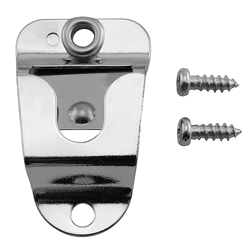 Longdex Microphone Holders Mic CB Mic Hanger Clip Microphone Clip Hook with Screws for Kenwood Mobile Radio