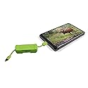 HME Compact Portable SD Card Reader for Android Devices with On The Go Technology (OTG) One USB 2.0 Hub