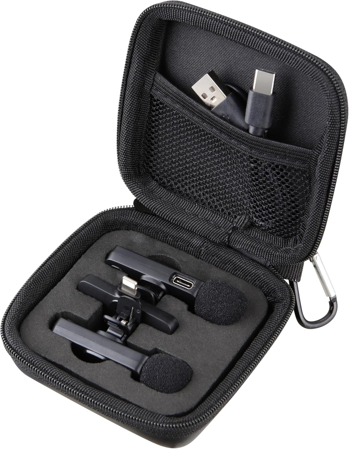 SoleKing Mini Mic Case Wireless Lavalier Microphone Case for Wireless lavalier microphones Wireless Microphones Mini Tiny Mic Lapel Clip Microphones