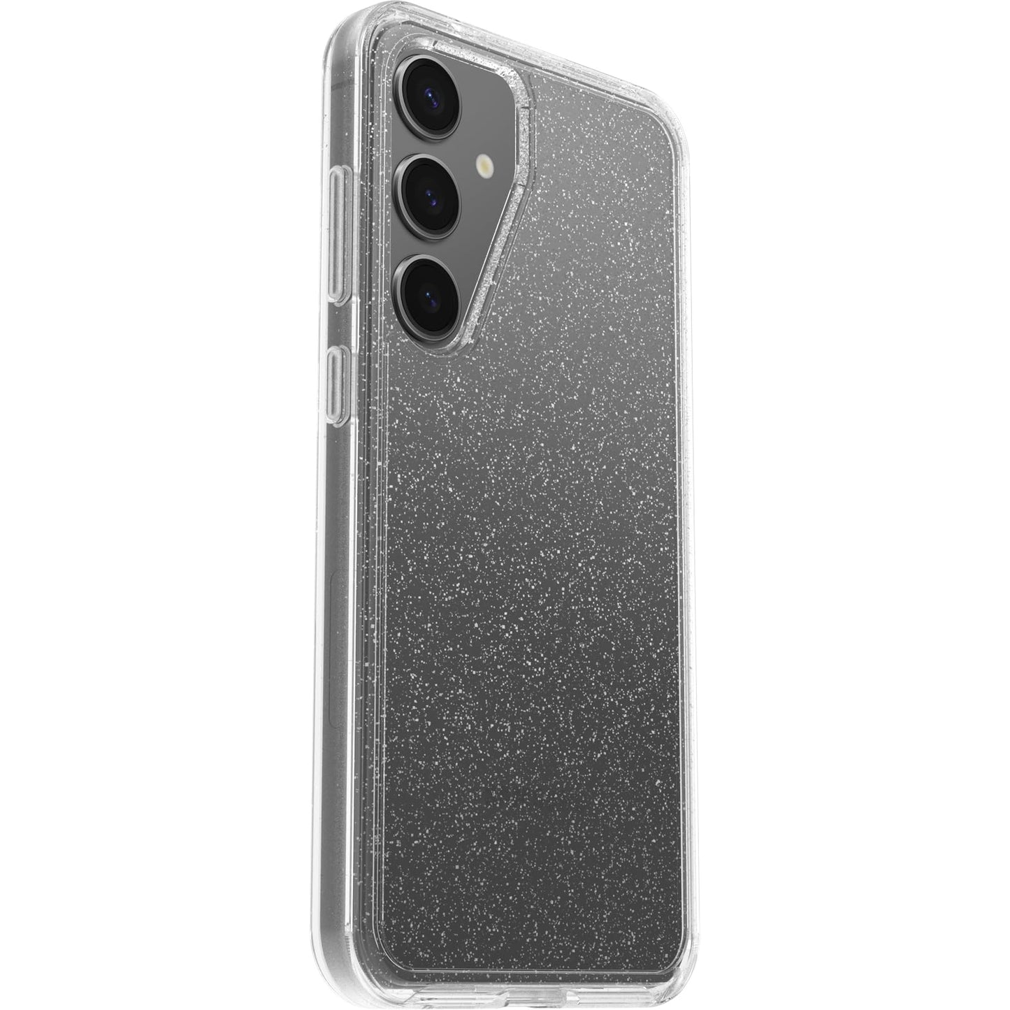 OtterBox Samsung Galaxy S24+ Symmetry Series Clear Case - Stardust (Clear/Glitter), Ultra-Sleek, Wireless Charging Compatible, Raised Edges Protect