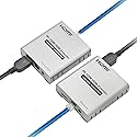 Expert Connect ET4K120M 4K@30Hz HDMI 1.4 Extender Over Cat5e/Cat6/Cat7 - 400 ft (120 m), HDCP 1.4 with Loop-Out, IR Pass-Through & Cascading Support