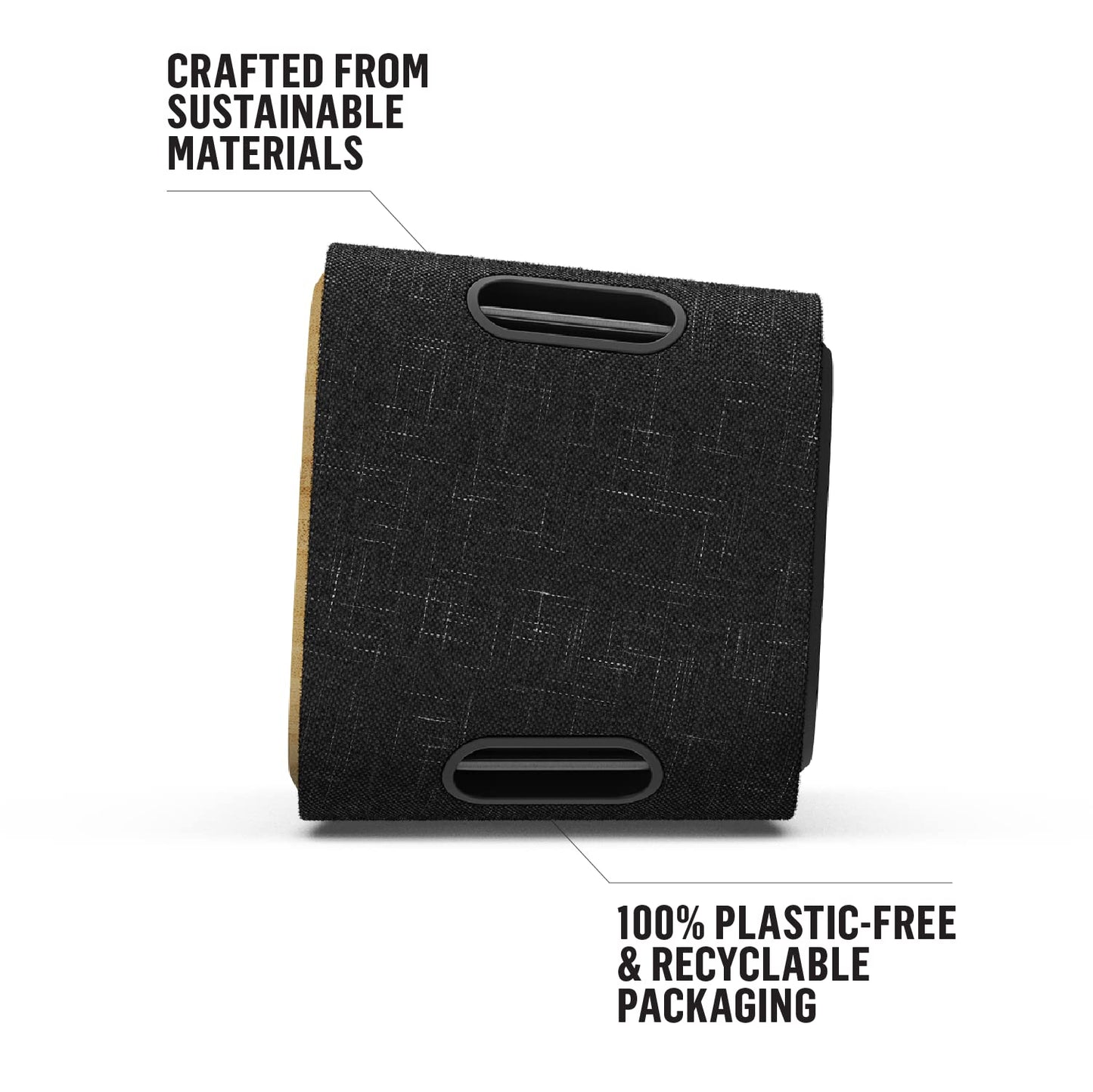 House of Marley Get Together 2: Portable Speaker with Wireless Bluetooth Connectivity, 20 Hours of Playtime and Sustainable Materials, IP65 Dust
