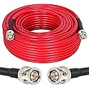 XRDS -RF 100FT SDI Cable - 75 Ohm RG59 BNC Male Cable for 4K 1080P 3G/6G HD SDI Camera Monitor Video Recorder SDI to HDMI Converter Splitter Security