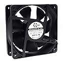 SXDOOL 120MM(120X120X38) High Speed CFM Waterproof Dustproof 12V Cooling Fan,Dual Ball Bearing 3600RPM