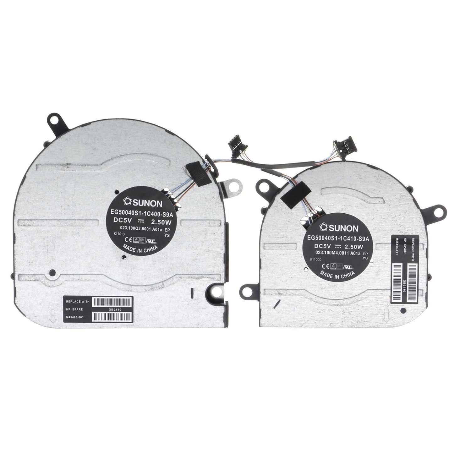 Replacement CPU+GPU Cooling Fan for HP Envy X360 15M-EU 15M-EU0013DX 15M-EU0033DX 15M-ES 15M-ES0013DX 15M-ES0023DX 15-EU 15-ES 15m-es1023dx M45465-001