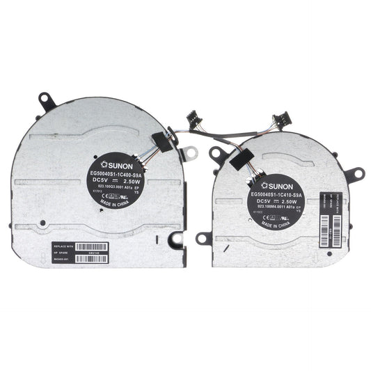 Replacement CPU+GPU Cooling Fan for HP Envy X360 15M-EU 15M-EU0013DX 15M-EU0033DX 15M-ES 15M-ES0013DX 15M-ES0023DX 15-EU 15-ES 15m-es1023dx M45465-001