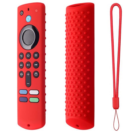 Hi Color Silicone Cover Compatible with 5.6 Inch Fire TV Stick (3rd Gen) Remote Firestick Remote Cover for Firesticksticktv Silicone Protective Case