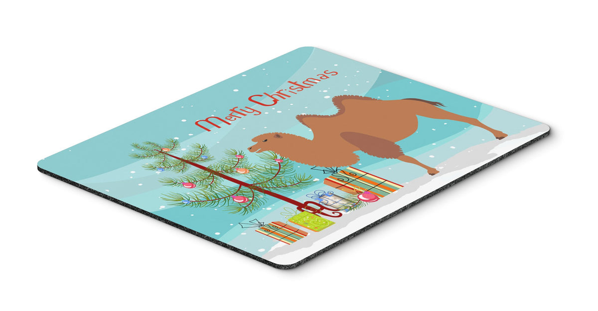Caroline's Treasures BB9185MP Bactrian Camel Christmas Mouse Pad, Hot Pad or Trivet, Teal for Home Office Gaming Working Computers Laptop Mouse