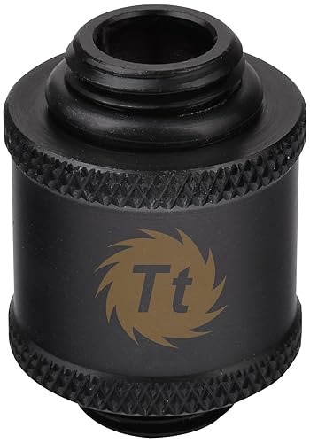 Thermaltake CL-W043-CU00BL-A 20 mm Pacific G1/4 Male to Male Extender - Black