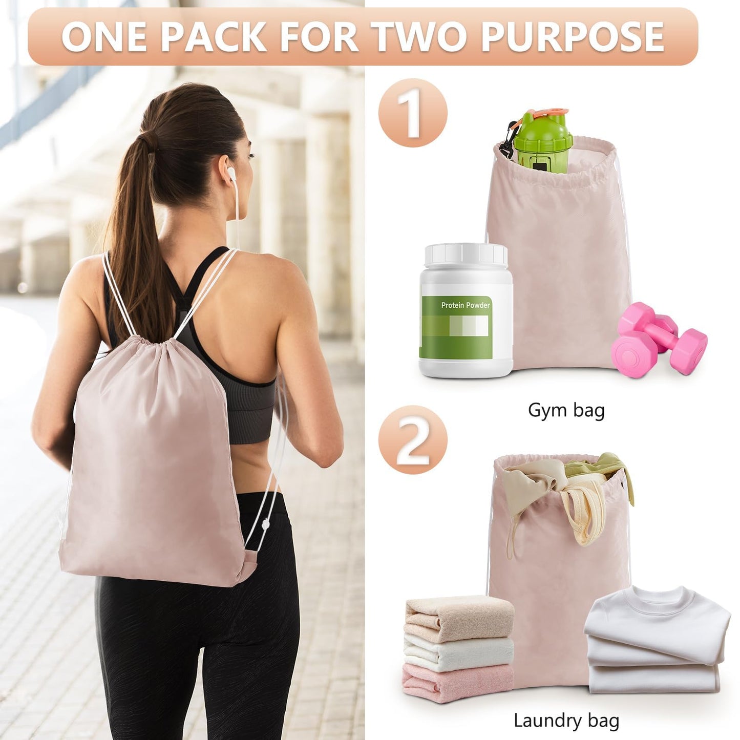 OlarHike 10/8 Set Packing Cubes for Travel – Anti-Tear Luggage Organizers w/ Shoe & Toiletry Bag, Gifts for Women & Cruise Trips