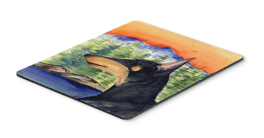 Caroline's Treasures SS8433MP Manchester Terrier Mouse Pad, Hot Pad or Trivet for Home Office Gaming Working Computers Laptop Mouse Mat,Washable Large