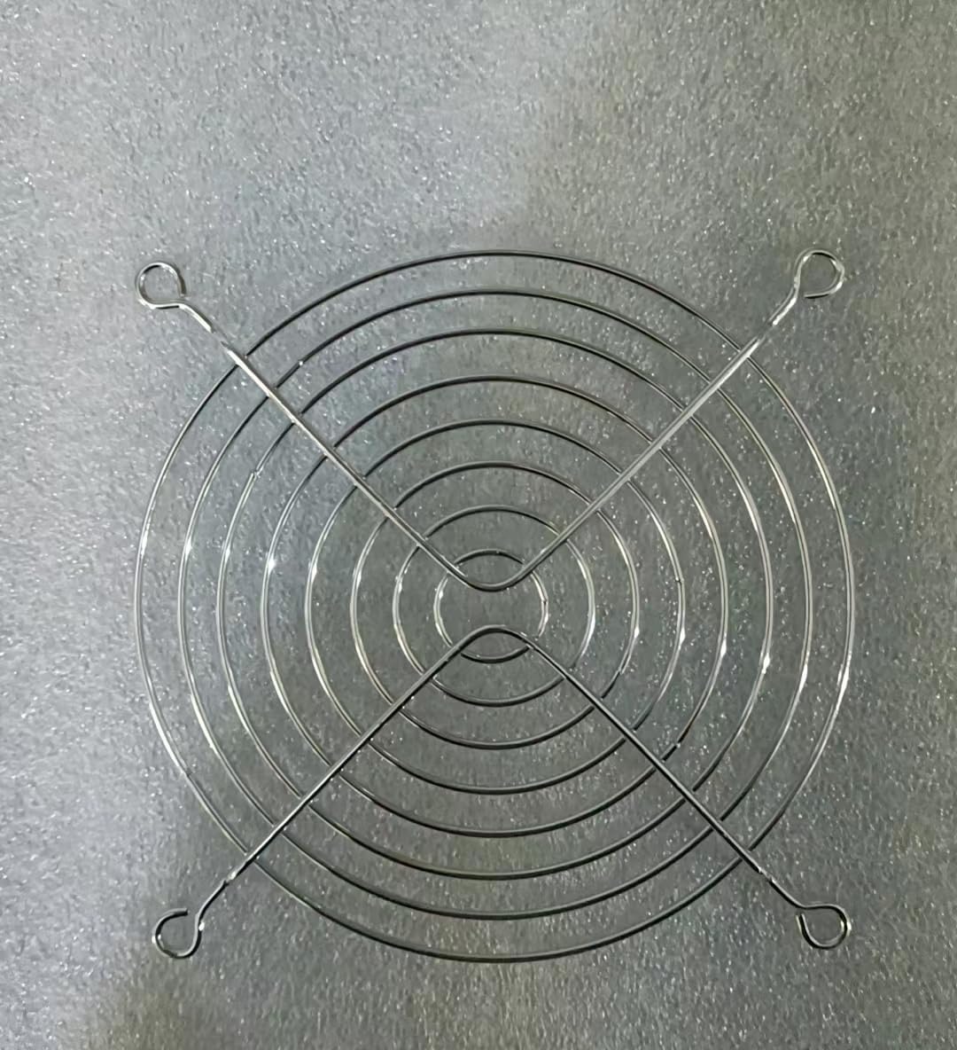 GDQLCNXB Metal Fan Grill 120mm PC Computer Fan Grill Mounting Finger Guard Protection Cover,Pack of 6