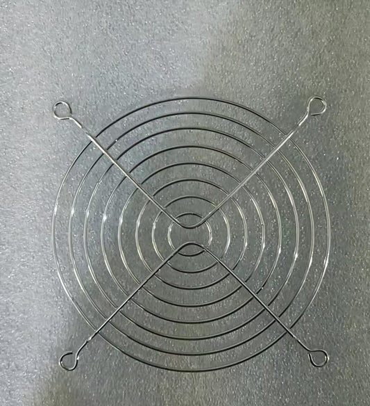 GDQLCNXB Metal Fan Grill 120mm PC Computer Fan Grill Mounting Finger Guard Protection Cover,Pack of 6
