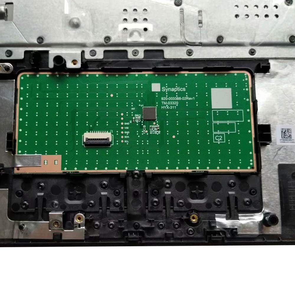 Laptop Replacement Keyboard Fit HP Pavilion 15-BS028CL 15-BS033CL 15-BS038CL 15-BS048CL 15-BS067CL 15-BS078CL US Layout with C Shell with TouchPad
