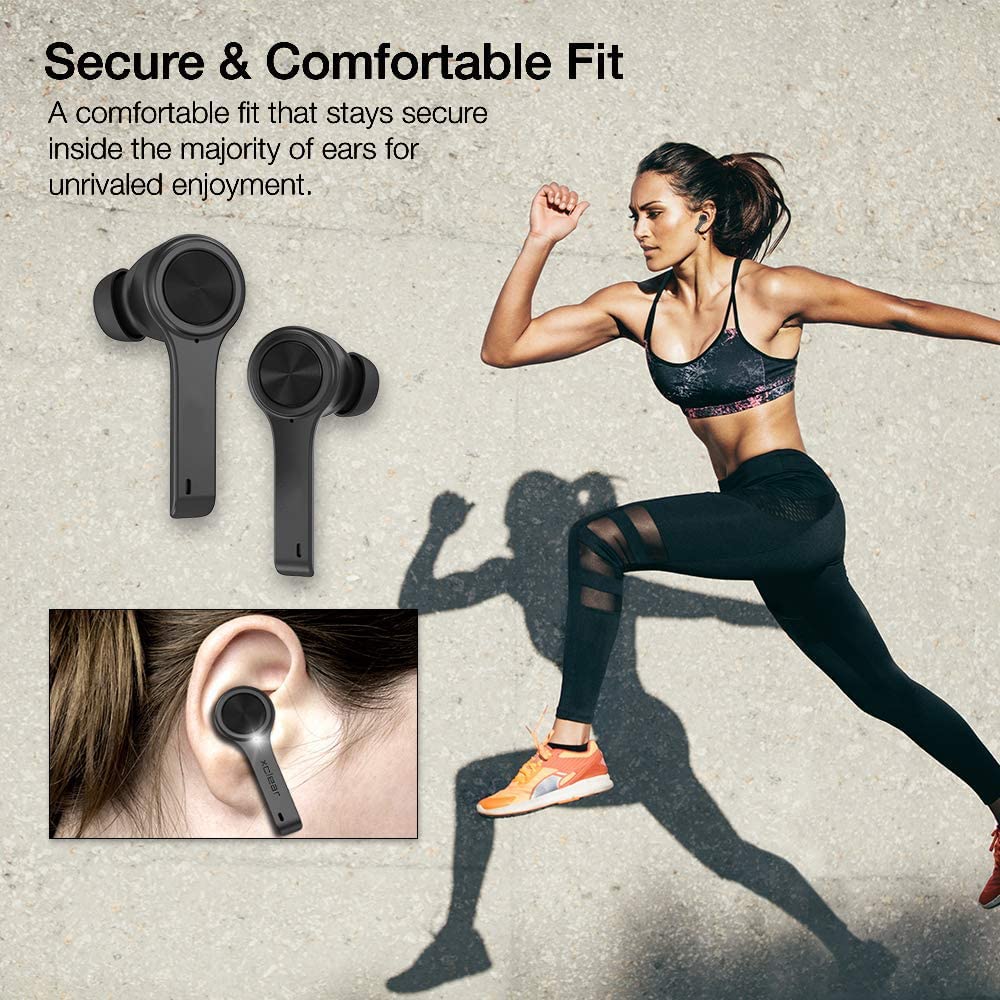 XClear Wireless Earbuds with Immersive Sounds True 5.0 Bluetooth in-Ear Headphones with Charging Case/Quick-Pairing Stereo Calls/Built-in