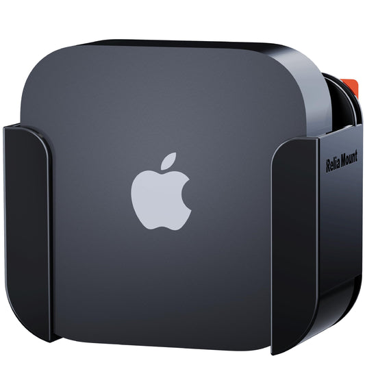 ReliaMount Basic Mount for Apple TV - Compatible with All Apple TV Generations (Including All 4K Models)