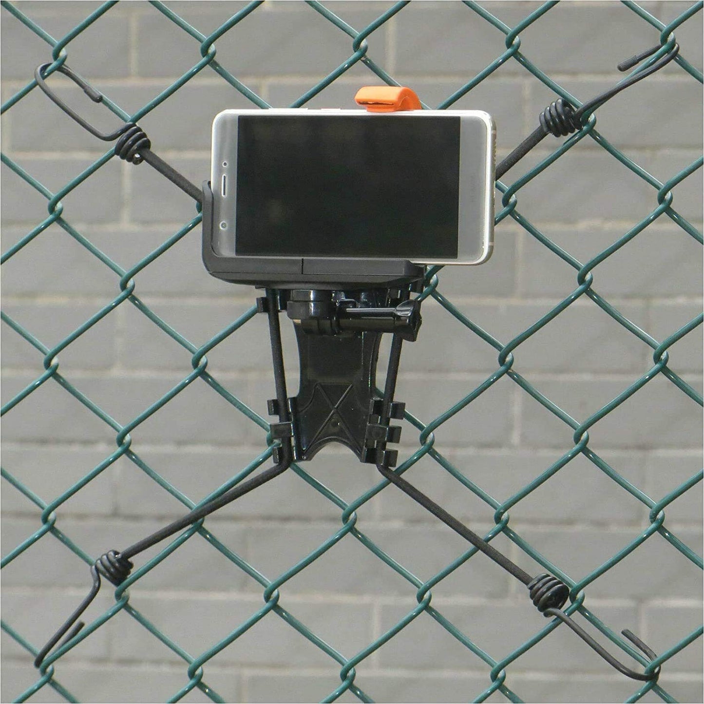 Universal Action Camera Backstop Chain Link Fence Mount for Action Camera/Digital Camera/Smartphone for School Training and Outdoor Sports.for Record