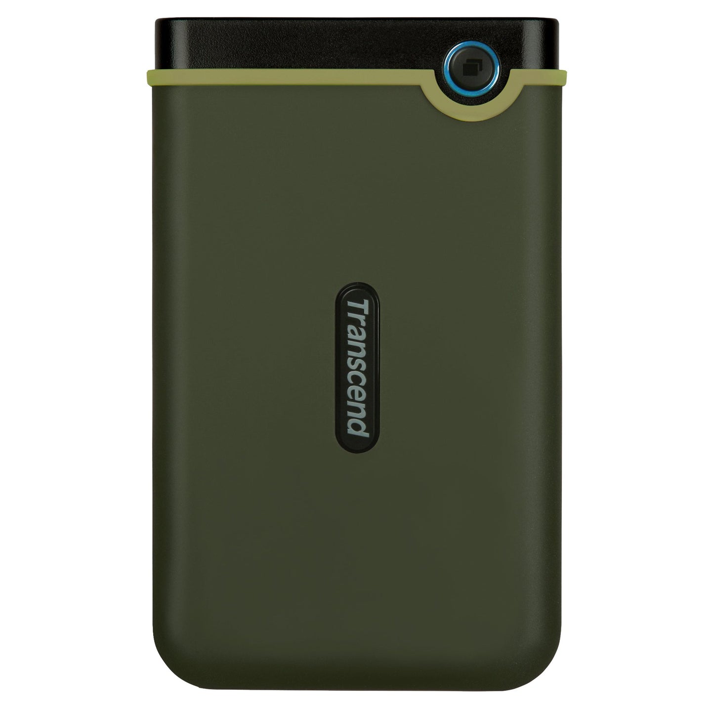Transcend 2TB SJ25M3, USB 3.1 Portable Hard Drive Rugged, Anti-Shock Resistant, Compact and Lightweight with Lightning-Fast Speeds, One Touch Backup