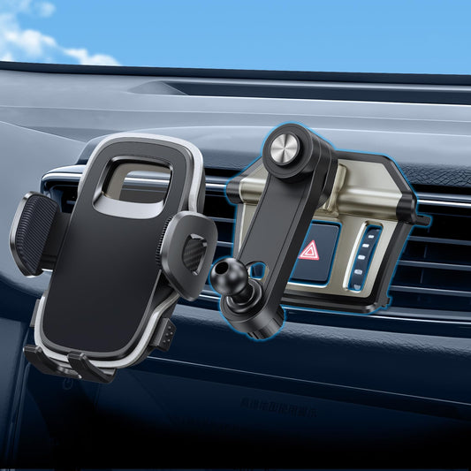 ELOHEI Phone Mount for Nissan Rogue with Custom Base, Specifically Design Car Phone Holder for Nissan Rogue 2014-2020 Accessories, for 4.7-7 in Phones