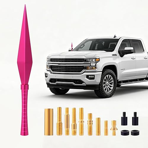 Dart Antenna Replacement for Ford F150 F250 F350, Car & Motorcycle Antenna Compatible with Harley, Ford F150 Exterior Accessories, Ideal Gift