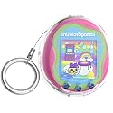 Geiomoo TPU Cover for Tamagotchi Uni Case, Soft Flexible Scratch Resistant Protective with Carabiner (Clear)