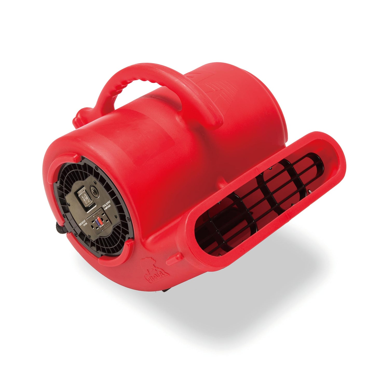 B-Air VPX34 1/3 HP Air Mover Commercial Floor Fan, Daisy Chainable, Stackable, 2 Speeds, 3 Drying Angles, 2.9 Amp Draw, for Water Damage Restoration