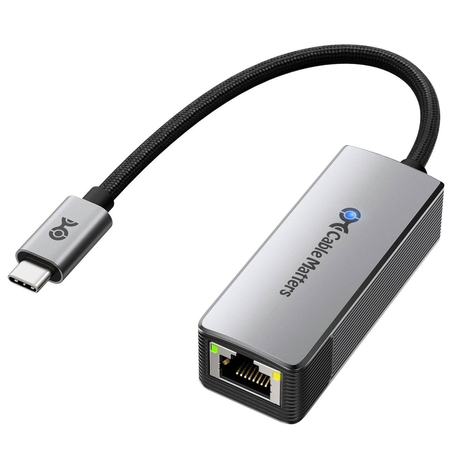 Cable Matters USB C to 10Gb Ethernet Adapter, Low-Heat and Silent
