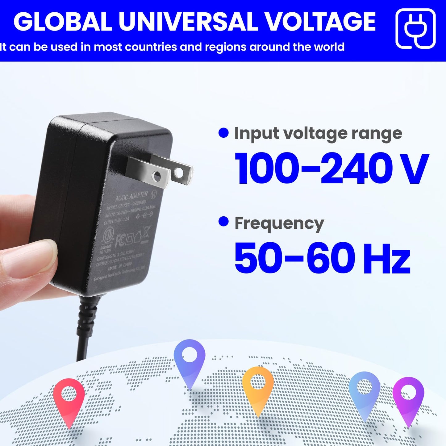 HNYYZL PS5V2000US Power Supply 5V AC/DC Adapter Compatible with T29G, T46S, T48S, T52S, T54S, T56A, T58V, T58A, MP56, T46G
