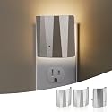 Dawnrise Plug in Night Lights for wall, Dawn to Dusk Night Light with 3000 K/5 Lm, Backlit Nightlights for Bedroom, Kids Room, Hallway, Living Room