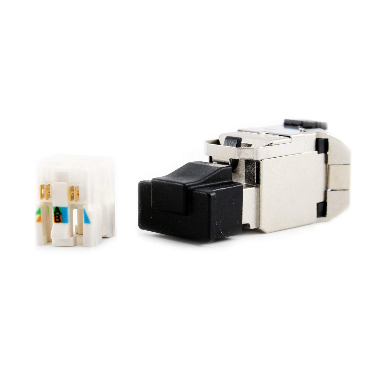 Belden RVAFPSME-S1 Shielded Cat6A REVConnect 10GX 10GXS STP Field Mount Plug, 10G