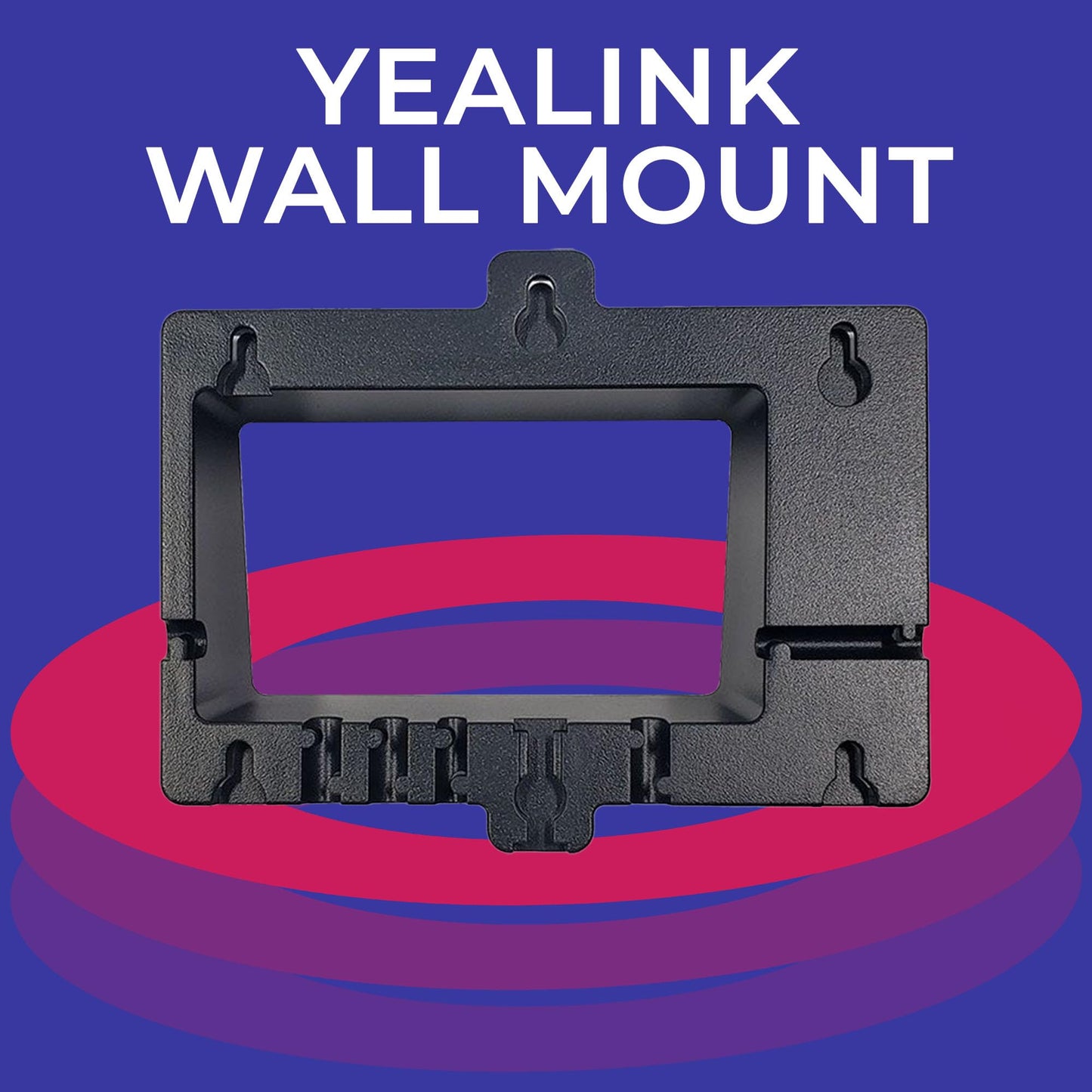 Yealink Wall Mount Bracket for VoiP Phone T46U, T46S, T46G - Fits to Exact Specifications Ensures a Secure and Stable Install for Access to All