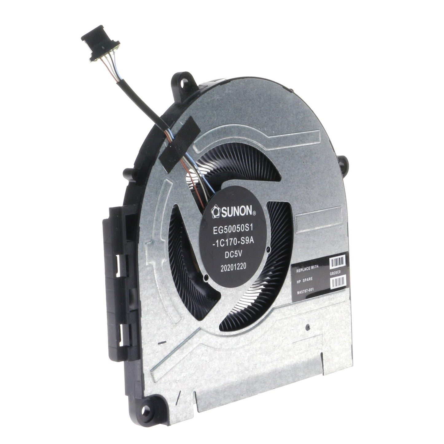 Replacement GPU Cooling Fan for HP Envy 17-CH 17M-CH EG50050S1-1C170-S9A M45787-001