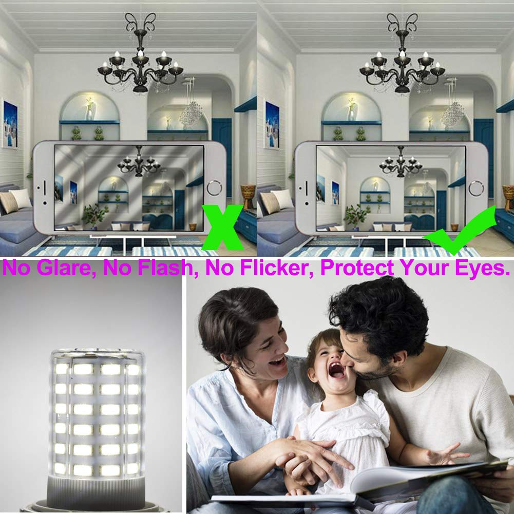 Haidecnc Refrigerator Light Bulb 7W LED E26 Equivalent 100W A15 Fridge Freezer Appliance Home Lighting E26 Edison Halogen, Cool White 6500K 100V-265V
