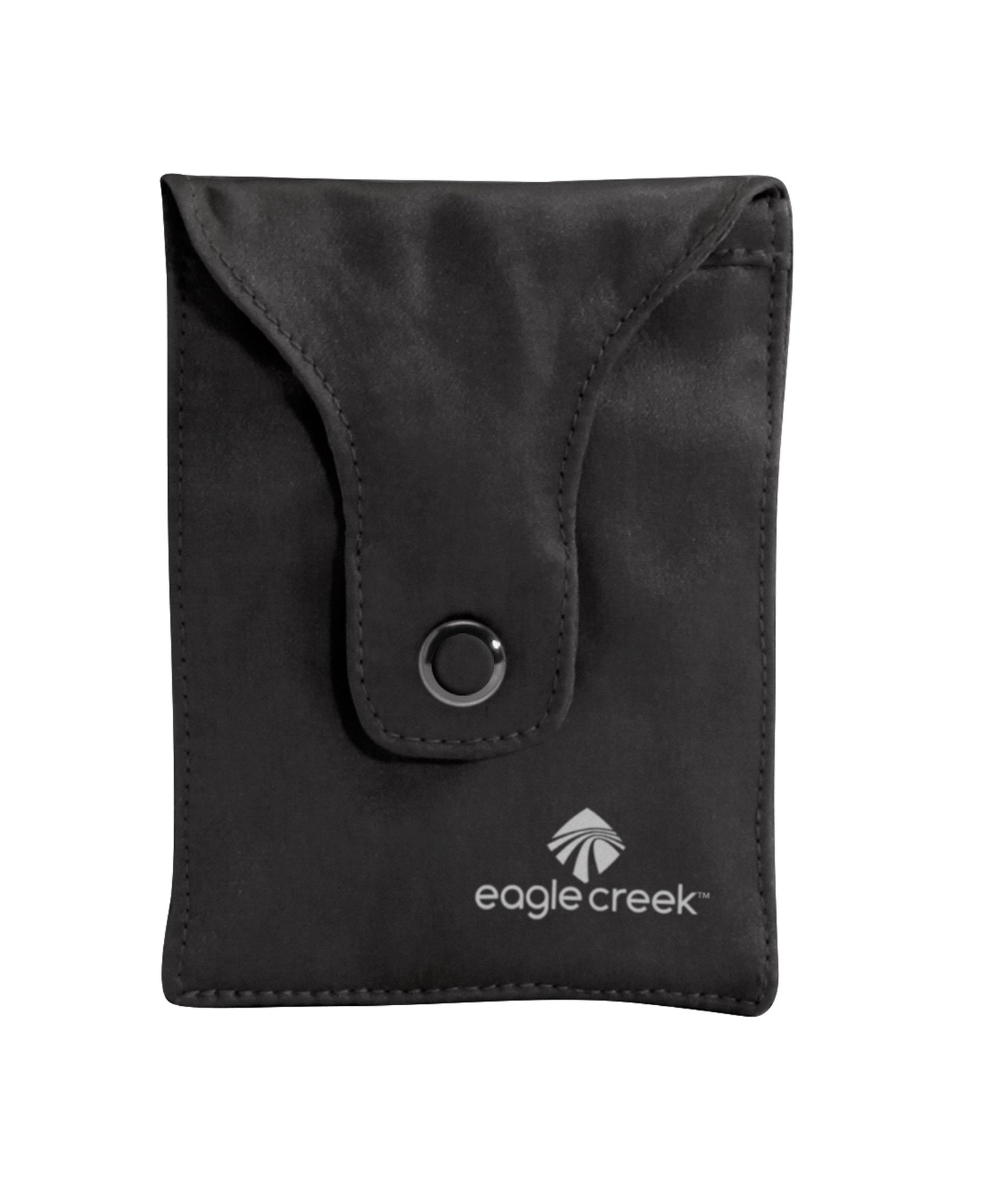 eagle creek Silk Undercover Bra Stash Travel Wallet to Keep Money and Credit Cards Secure - Breathable Silk with Moisture Resistant Lining, Black