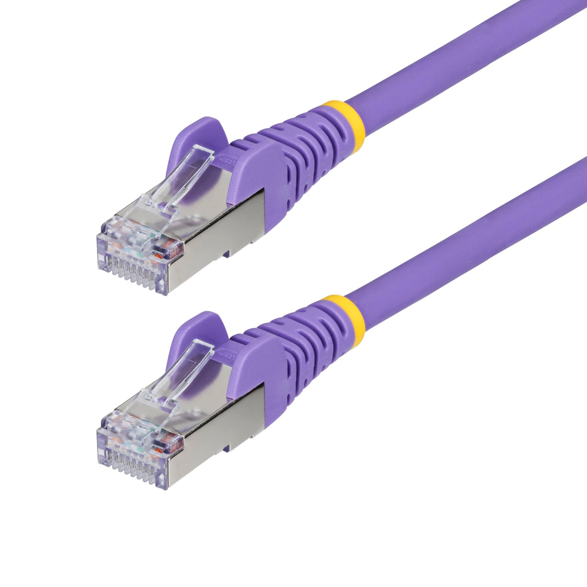 StarTech 50ft Cat6a Snagless Ethernet Cable, S/FTP, LSZH, Purple